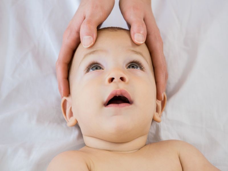 Ultrassom Trans Fontanela (crânio infantil)